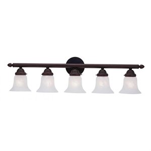 Livex Lighting Neptune Bath 5 Light in Bronze