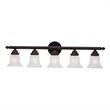 Livex Lighting Neptune Bath 5 Light in Bronze