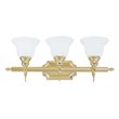 Livex Lighting French Regency Bath Light in Polished Brass