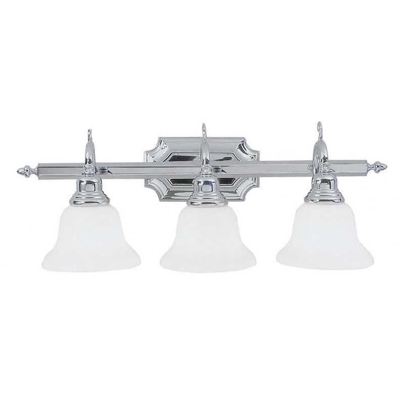 Livex Lighting French Regency Bath Light in Chrome