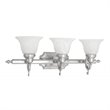 Livex Lighting French Regency Bath Light in Brushed Nickel