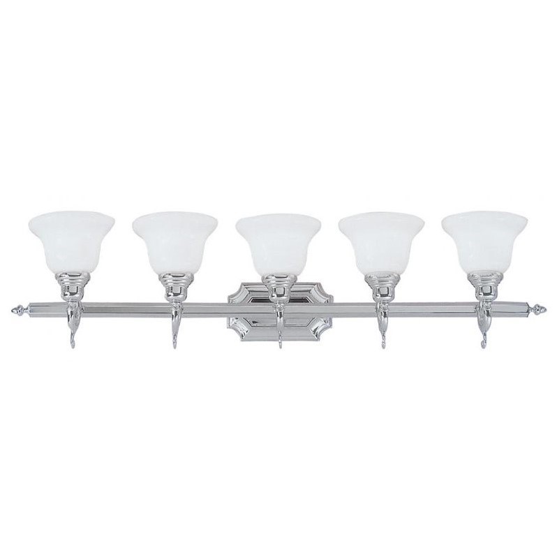 Livex Lighting French Regency Bath Light in Chrome