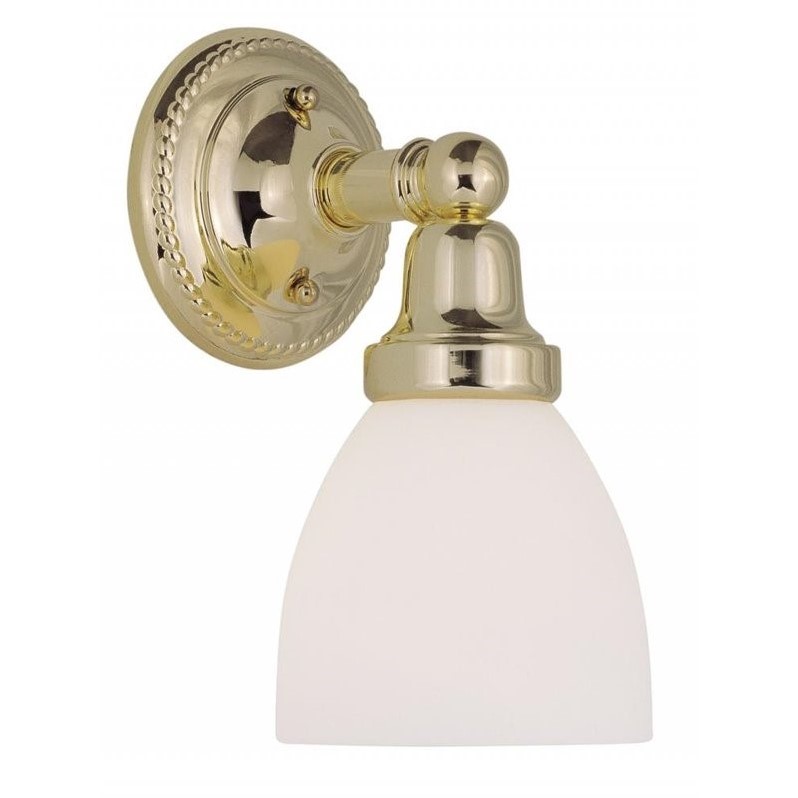 Livex Lighting Classic Bath Light in Polished Brass