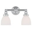 Livex Lighting Classic 2 Bath Light in Chrome