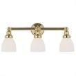 Livex Lighting Classic 3 Bath Light in Polished Brass