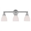 Livex Lighting Classic 3 Bath Light in Brushed Nickel