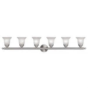 Livex Lighting Neptune Bath Light in Brushed Nickel