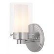 Livex Lighting Manhattan Bath Light in Brushed Nickel