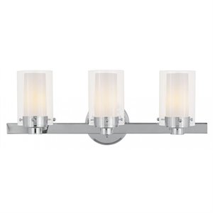 Livex Lighting Manhattan Bath Light in Chrome