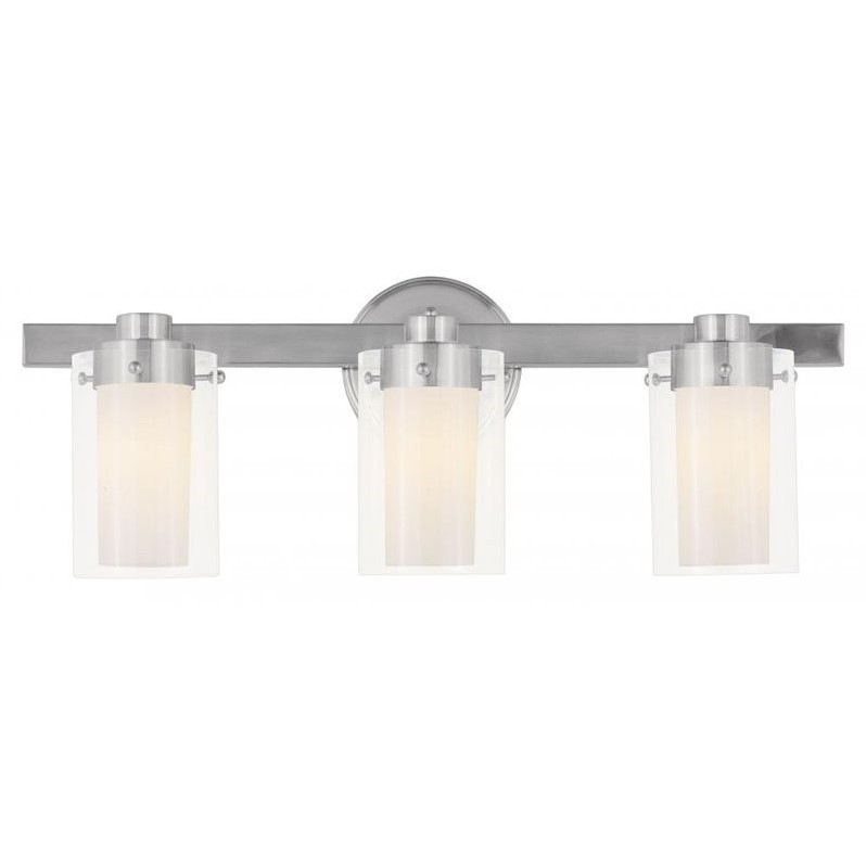 Livex Lighting Manhattan Bath Light in Brushed Nickel