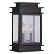 Livex Lighting Princeton 2 Light Outdoor Wall Lantern in Bronze