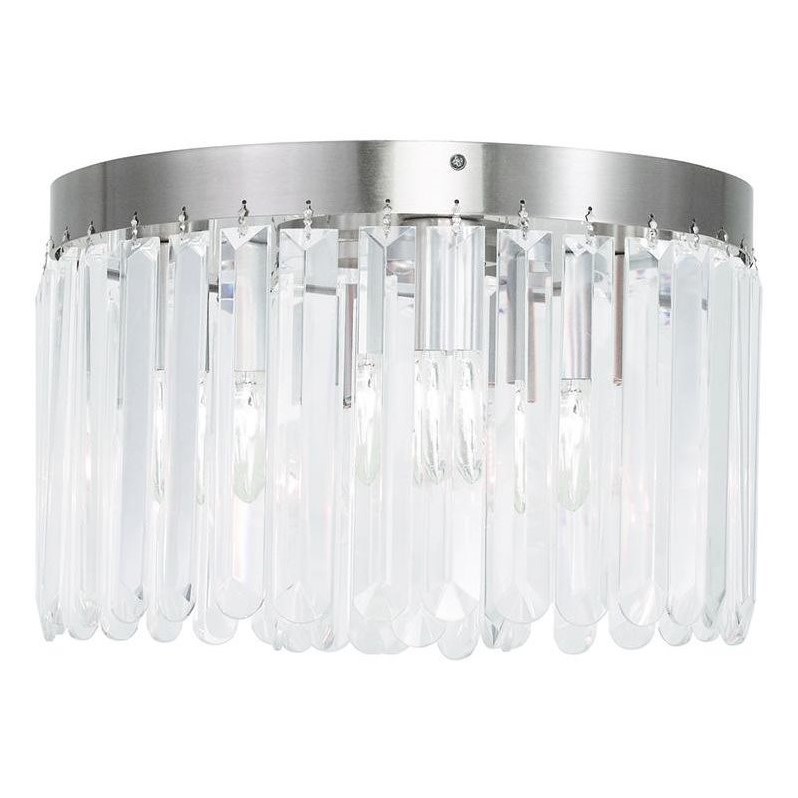 Livex Lighting Ashton Ceiling Mount in Brushed Nickel