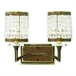 Livex Lighting Grammercy Bath Light in Hand Painted Palacial Bronze