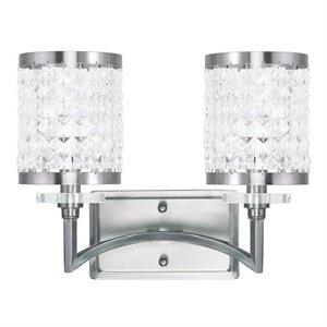Livex Lighting Grammercy Bath Light in Brushed Nickel