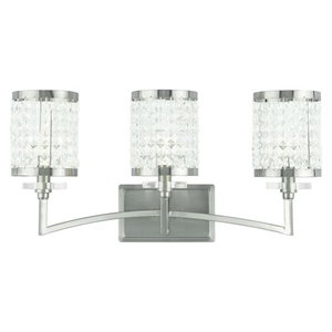 Livex Lighting Grammercy Bath Light in Brushed Nickel