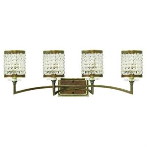 Livex Lighting Grammercy Bath Light in Hand Painted Palacial Bronze