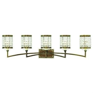Livex Lighting Grammercy Bath Light in Hand Painted Palacial Bronze