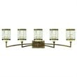 Livex Lighting Grammercy Bath Light in Hand Painted Palacial Bronze
