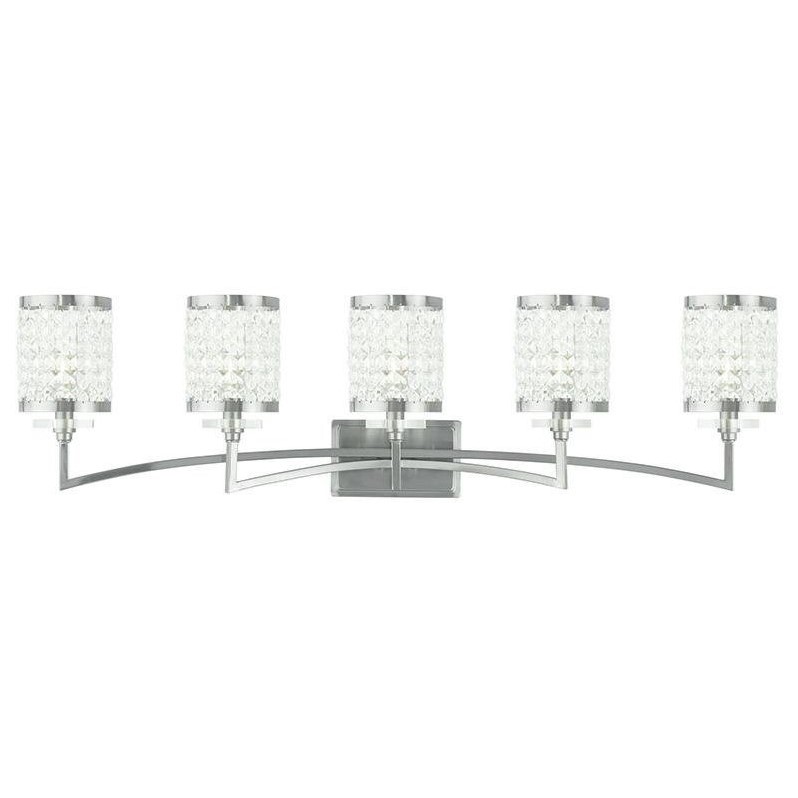Livex Lighting Grammercy Bath Light in Brushed Nickel