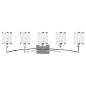 Livex Lighting Grammercy Bath Light in Brushed Nickel