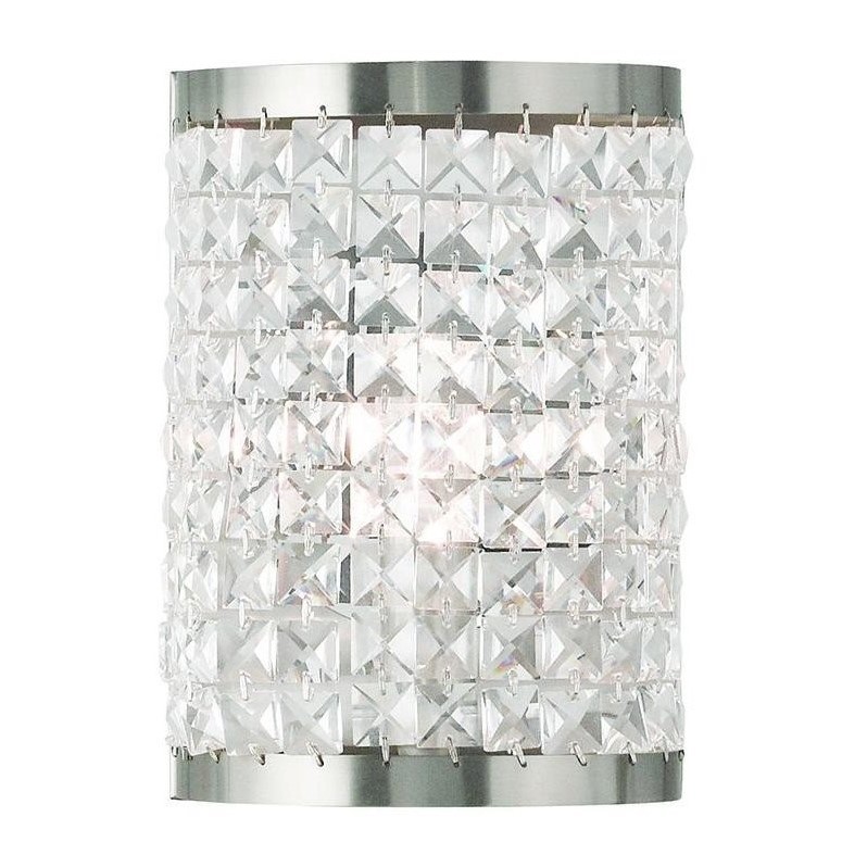 Livex Lighting Grammercy Wall Sconce in Brushed Nickel