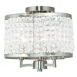 Livex Lighting Grammercy Ceiling Mount in Brushed Nickel