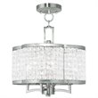 Livex Lighting Grammercy Convertible Mini Chandelier in Brushed Nickel
