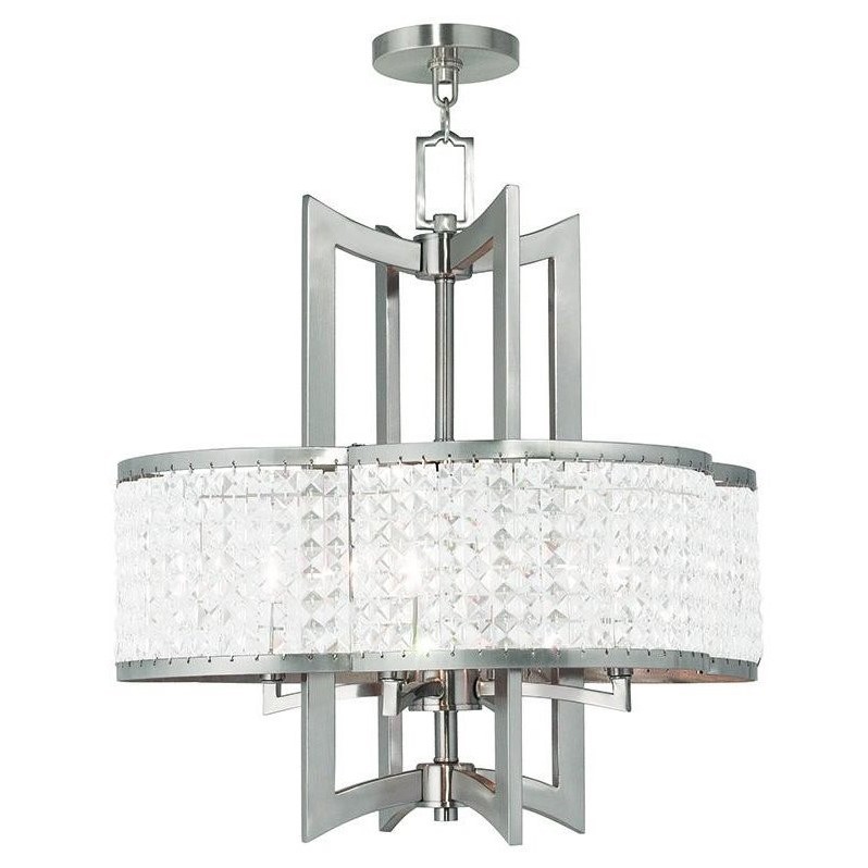 Livex Lighting Grammercy Chandelier in Brushed Nickel