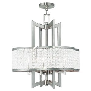 Livex Lighting Grammercy Chandelier in Brushed Nickel