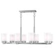 Livex Lighting Manhattan Chandelier in Brushed Nickel