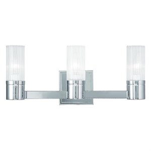 Livex Lighting Midtown Bath Light in Chrome