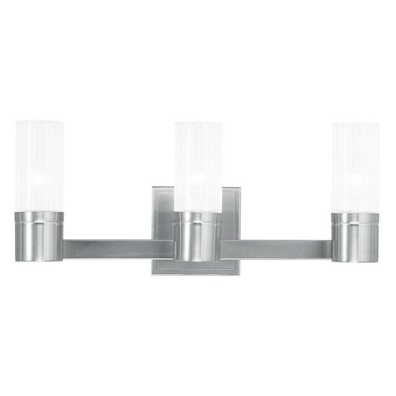 Livex Lighting Midtown Bath Light in Brushed Nickel