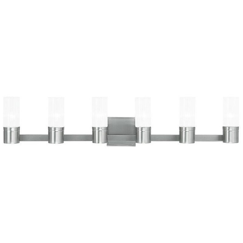 Livex Lighting Midtown Bath Light in Brushed Nickel