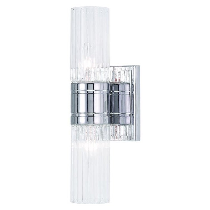 Livex Lighting Midtown Bath Light in Chrome