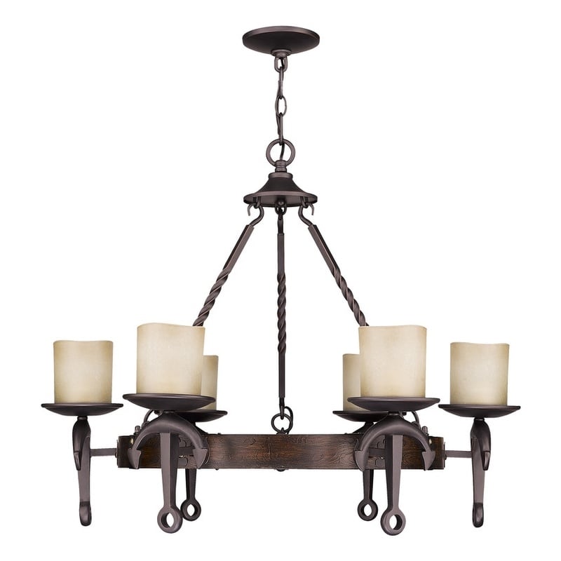Livex Lighting Olde Bronze Chandelier