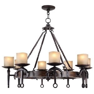 Livex Lighting Cape May Chandelier in Olde Bronze
