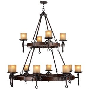 Livex Lighting Cape May Chandelier in Olde Bronze