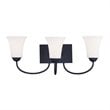 Livex Lighting Ridgedale Bath 3 Light in Black