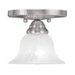 Livex Lighting Edgemont Ceiling Mount in Brushed Nickel
