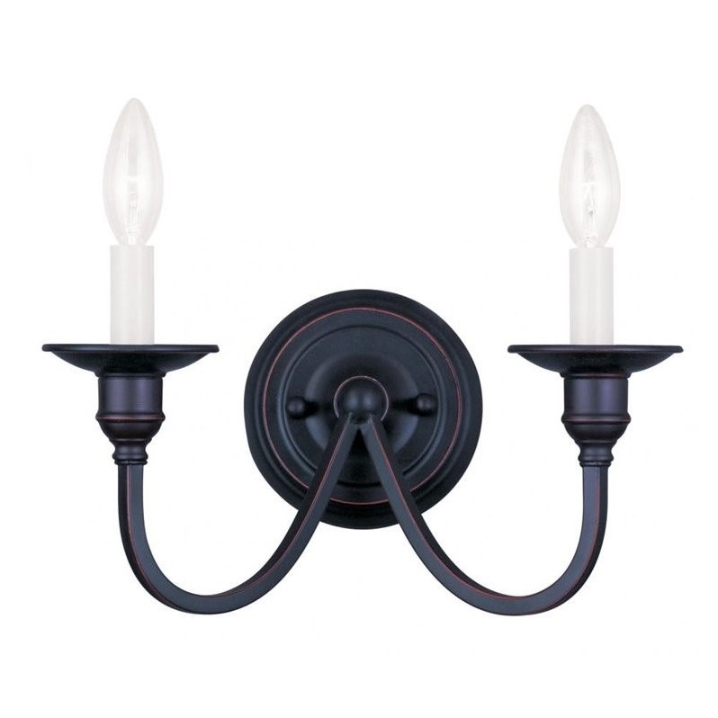 Livex Lighting Cranford Wall Sconce in Olde Bronze