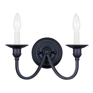 Livex Lighting Cranford Wall Sconce in Olde Bronze