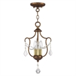 Livex Lighting Convertible Chain Hang/Ceiling Mount