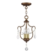 Livex Lighting Convertible Chain Hang/Ceiling Mount