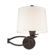 Livex Lighting  Swing Arm Wall Lamp in Bronze