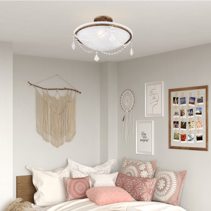 Livex Lighting Chesterfield Ceiling Mount in Multi-Color