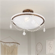 Livex Lighting Chesterfield Ceiling Mount in Multi-Color