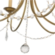 Livex Lighting Pennington Chandelier in Antique Gold Leaf