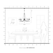 Livex Lighting Pennington Chandelier in Antique Gold Leaf