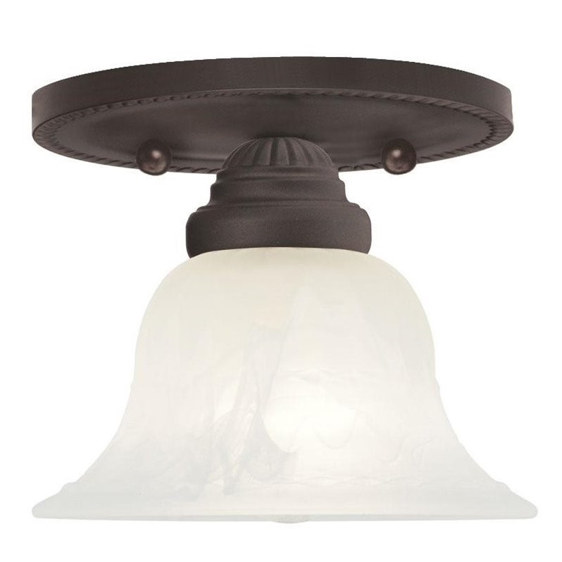 Livex Lighting Edgemont Ceiling Mount in Bronze