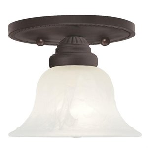 Livex Lighting Edgemont Ceiling Mount in Bronze
